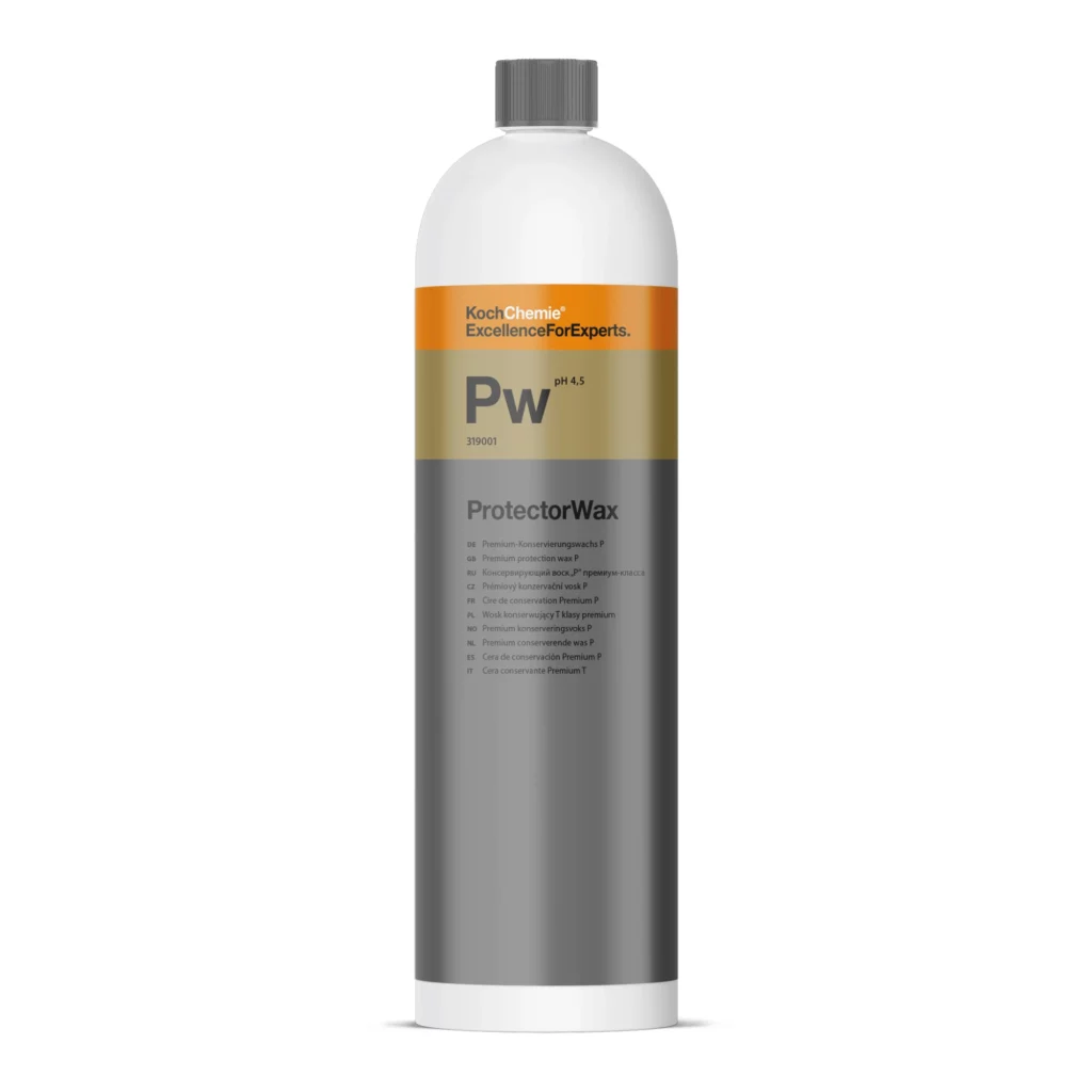Cire de protection Protector Wax Koch-Chemie haute brillance.