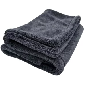Grande microfibre de séchage grise haute capacité d'absorption.