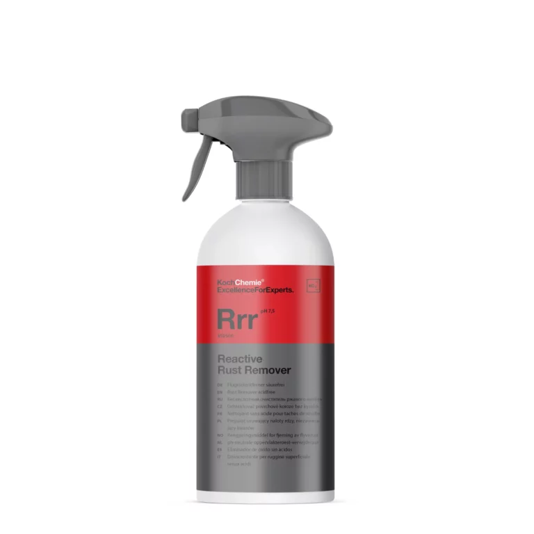 Décontamination ferreuse carrosserie avec Koch Chemie Rrr Reactive Rust Remover à Morges, Suisse.