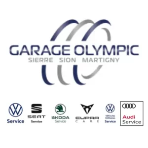 Logo d’Olympic Garage (VAG : Volkswagen, Audi, Seat, Skoda,Cupra), partenaire formation de Detailingstore.ch